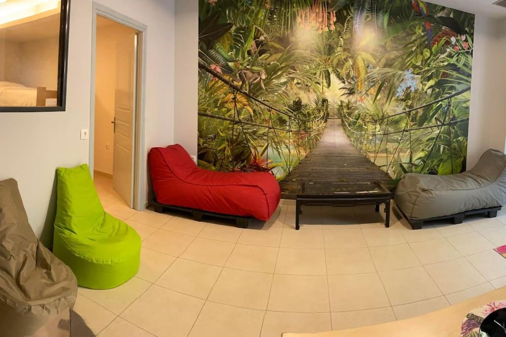 Αρέθουσα Jungle Τριάρι 65Τμ. Villa Халкис Екстериор снимка